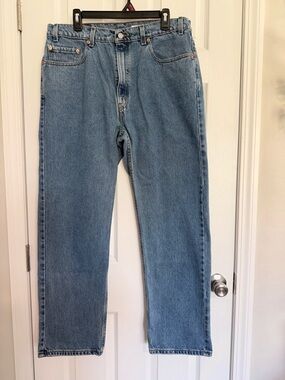 Vintage 505 Levi's Men's 1998 Straight Denim Jeans ButtonZip 5-Pocket size 36x30
